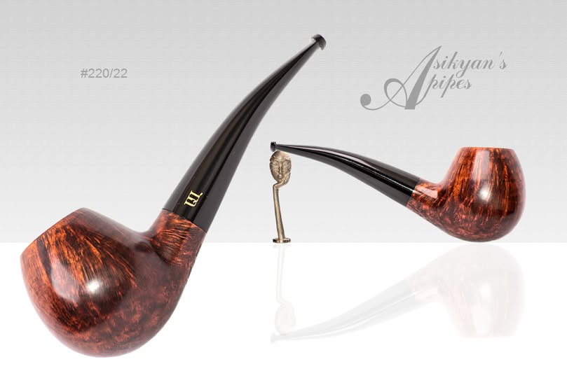 Asikyan Bent Brandy 220/22, Smooth, handmade in Yerevan