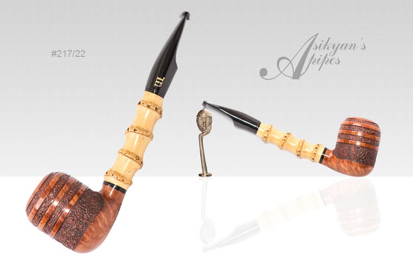 Asikyan Apple 217/22, Smooth, partially rusticated, handmade in Yerevan