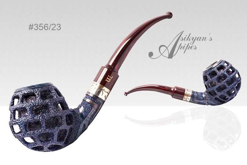 Asikyan Bent Apple 356/23, Art rusticated, double wall, handmade in Yerevan