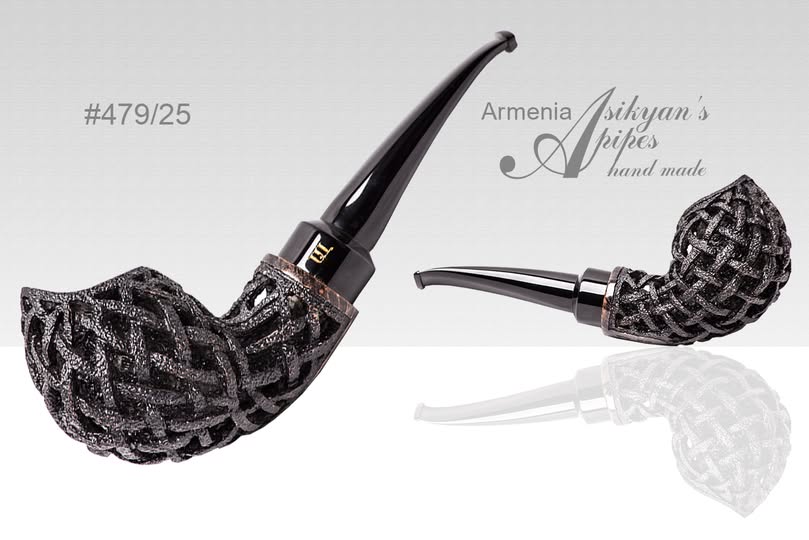 Asikyan Freehand 479/25, Art rusticated, double wall, handmade in Yerevan