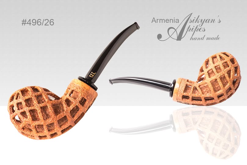 Asikyan Freehand 496/26, Art rusticated, double wall, handmade in Yerevan