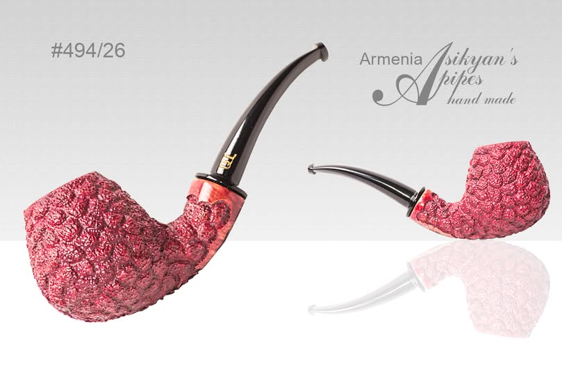 Asikyan Bent Brandy 494/26, Art rusticated, handmade in Yerevan